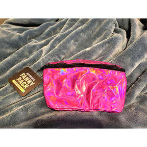 Best Brands Metallic Pink Fanny Pack - NEW